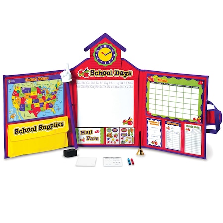 Learning Resources Pretend & Play School Set w/US Map 2642